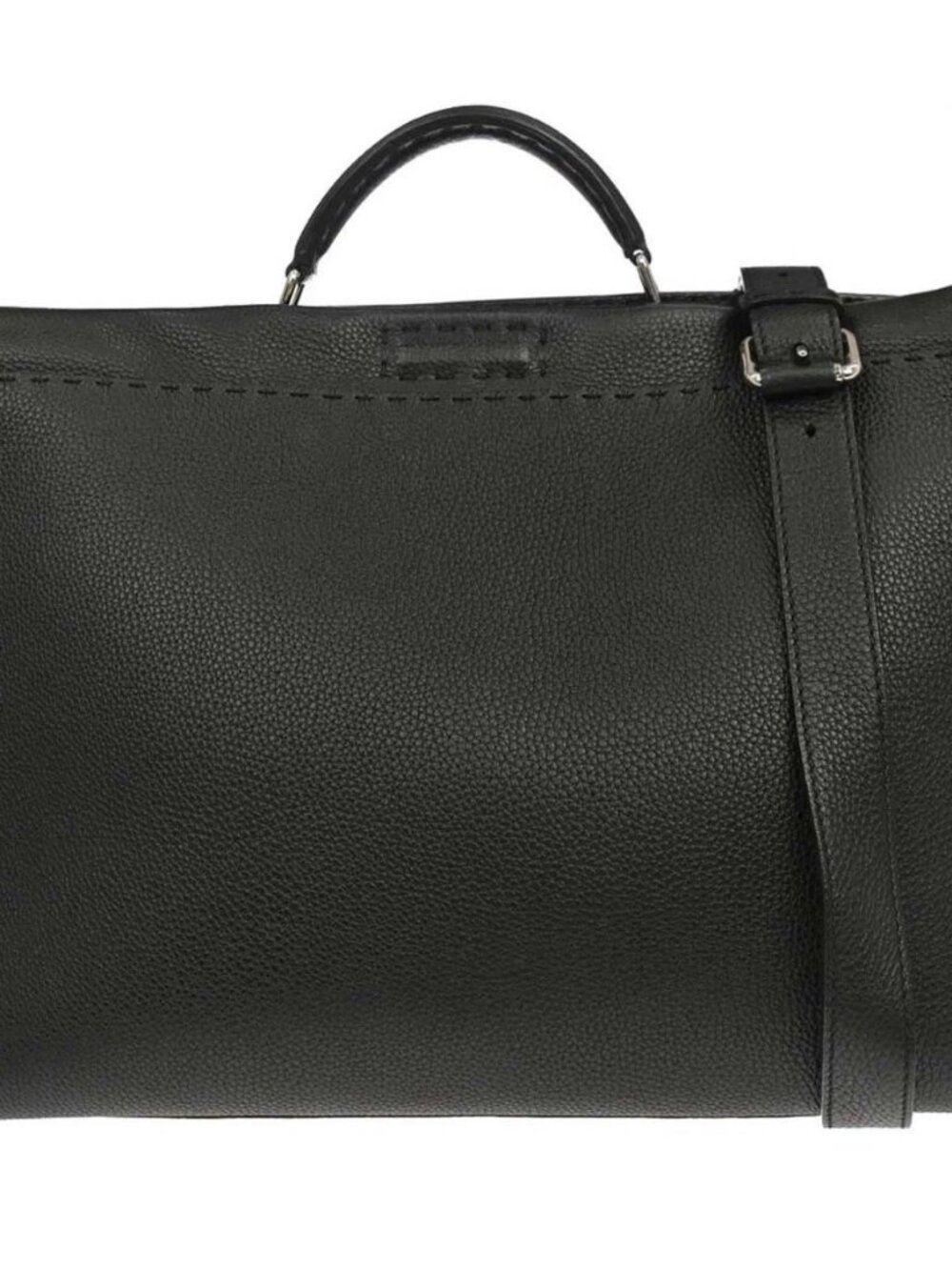Fendi Black Selleria Peekaboo Fit 2way Handbag 7VA388-NDU-199-0397 179344